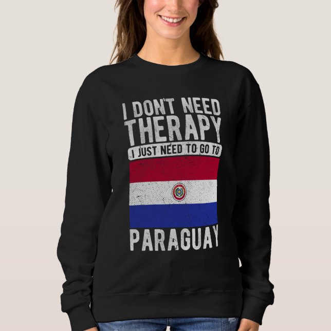 Camiseta Eu não preciso de terapia, eu só preciso ir ao Par (Frente)