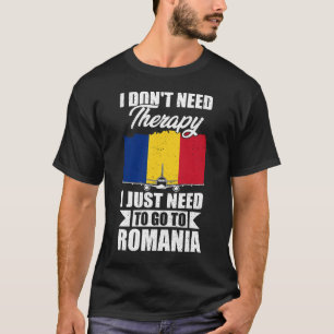 Camiseta Eu não preciso de terapia Eu só preciso ir para a 