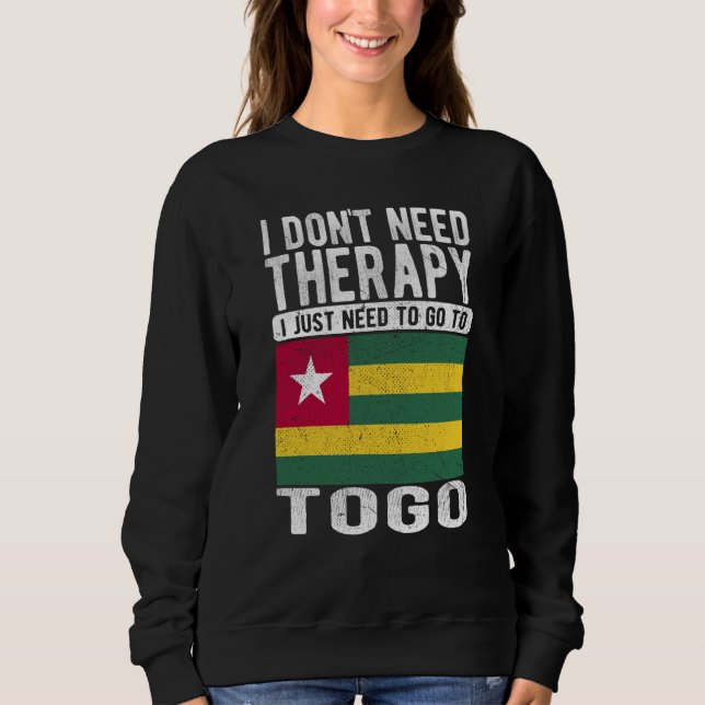 Camiseta Eu não preciso de terapia, eu só preciso ir para o (Frente)