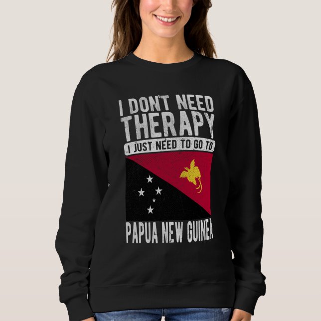 Camiseta Eu não preciso de terapia, eu só preciso ir para P (Frente)