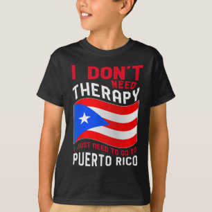Camiseta Eu Não Preciso de Terapia Eu Só Preciso Ir Para Po