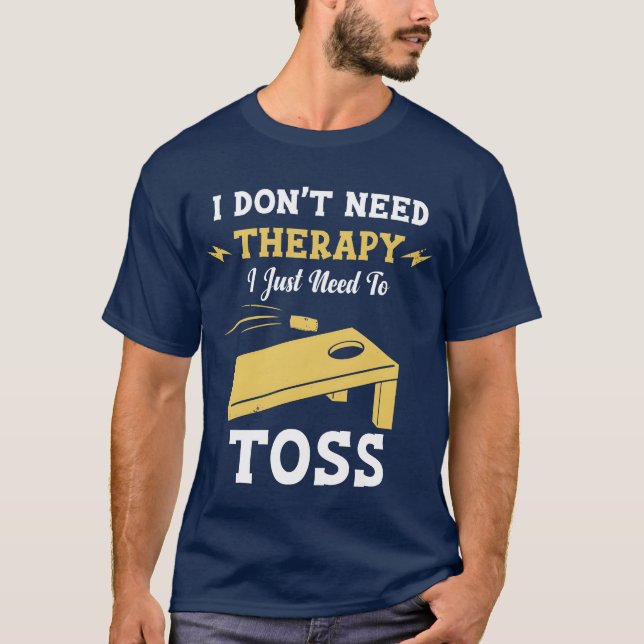 Camiseta Eu não preciso de terapia, só preciso de amigos en (Frente)