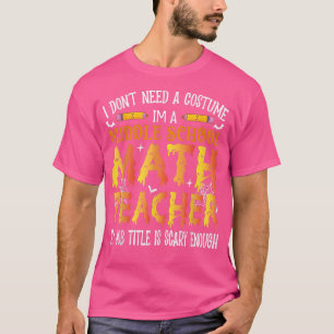 Camiseta Eu não preciso de um professor de matemática do en