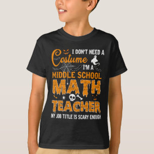 Camiseta Eu não preciso de um professor de matemática do en
