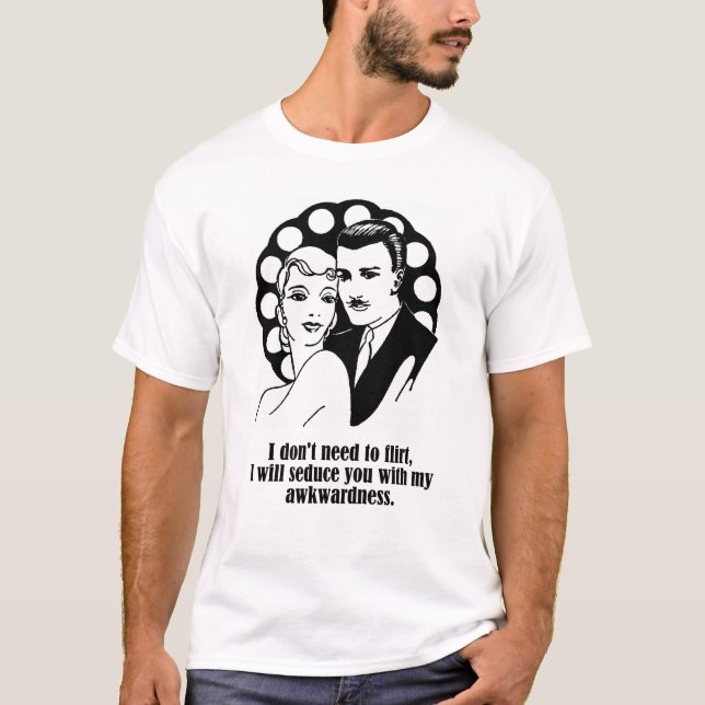 Camiseta Eu não preciso flertar (Frente)