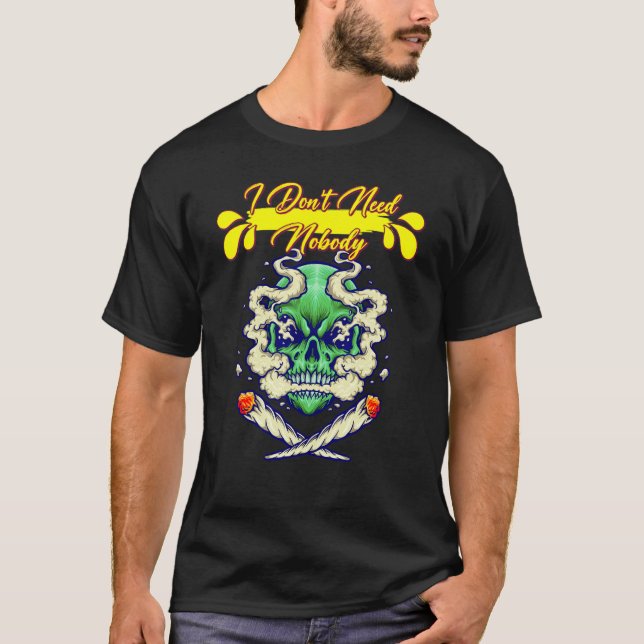 Camiseta Eu não preciso que ninguém se divirta 1 (Frente)