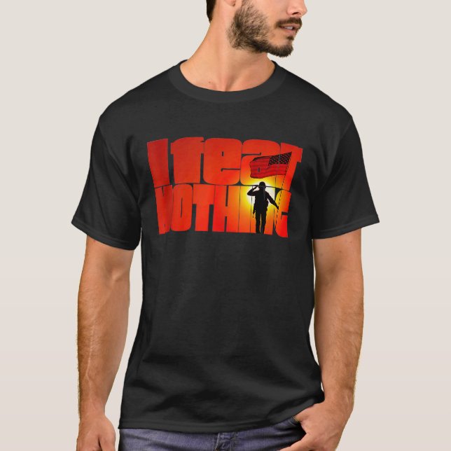 Camiseta Eu Não Receio Nada Do Topo 7 (Frente)