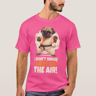 Camiseta Eu Não RISO, Eu Corto O Cachorro Do Air Karate Lov