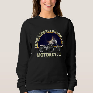 Camiseta Eu Não Riso Eu Sonho Um Dia de os pais De Moto