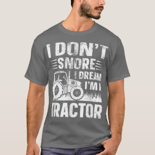 Camiseta Eu não ronco eu sonho eu sou um fazendeiro encanta