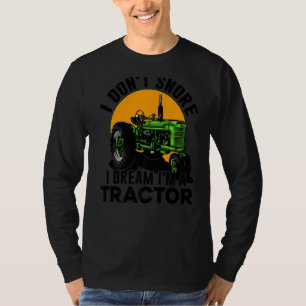 Camiseta Eu não ronco, eu sonho, eu sou uma Fazenda de Trat
