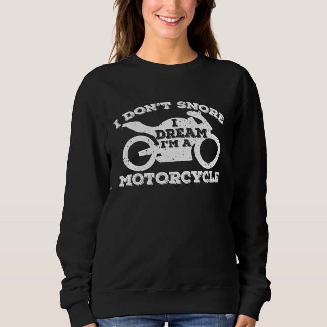 Camiseta Eu não ronco eu sonho que eu sou um motor (Frente)