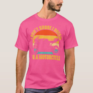 Camiseta Eu não ronco, eu sonho que sou um motociclista