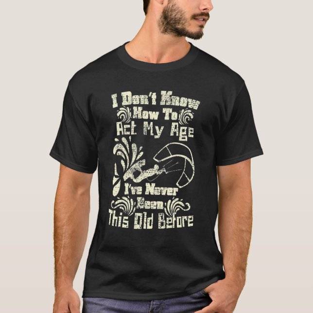 Camiseta Eu não sei como me divertir, Kiteboard. (Frente)