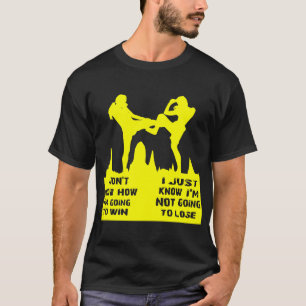 Camiseta Eu não sei como vou ganhar Eu só sei que estou
