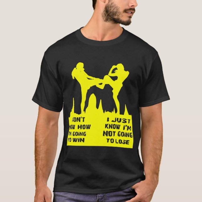Camiseta Eu não sei como vou ganhar Eu só sei que estou (Frente)