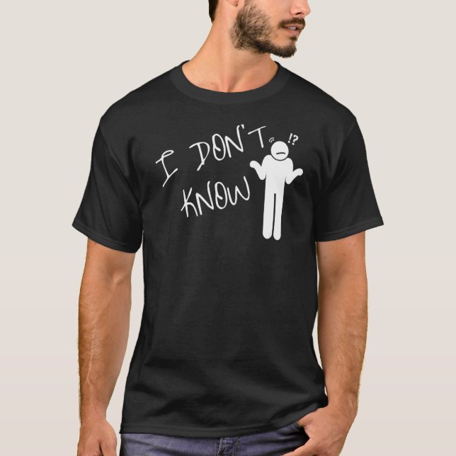 Camiseta Eu não sei mulheres que desenterram as mãos (Frente)