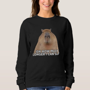 Camiseta Eu não sei quanto tempo mais eu posso colocar Capy