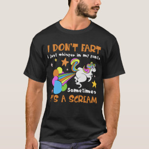 Camiseta Eu não sinto que eu apenas sussurro nas minhas cal