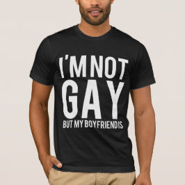 Camiseta Eu não sou alegre mas meu namorado é