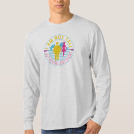 Camiseta Eu não sou alto, mas você é apenas baixo