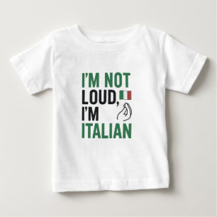 Camiseta Eu não sou alto, sou orgulho italiano engraçado
