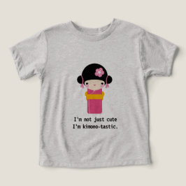 Camiseta Eu não sou apenas fofo; sou quimono-tástico!