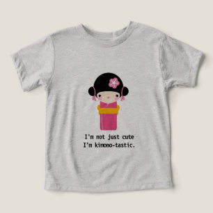 Camiseta Eu não sou apenas fofo; sou quimono-tástico!