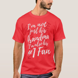 Camiseta Eu Não Sou Apenas Sua Avó, Sou Sua Base De Ventila