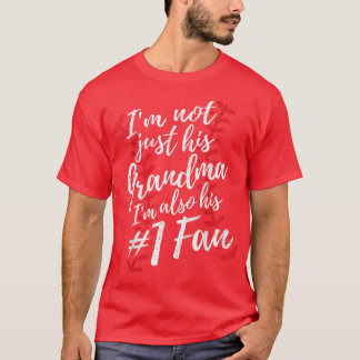 Camiseta Eu Não Sou Apenas Sua Avó, Sou Sua Base De Ventila