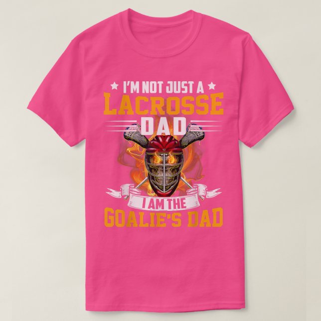 Camiseta Eu não sou apenas um Pai de Lacrosse Eu sou o Padr (Frente do Design)