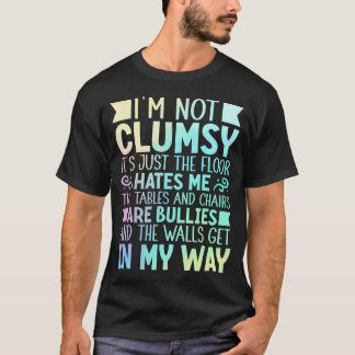 Camiseta Eu Não Sou Arte Desajeitada Para Homens Mulheres C