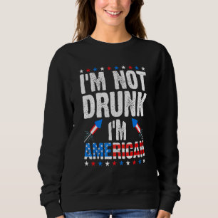 Camiseta Eu Não Sou Bebado De Eu Sou Americano De Álcool 4