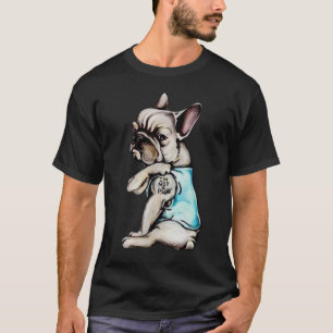Camiseta Eu não sou buldogue francês engraçado Frenchie 