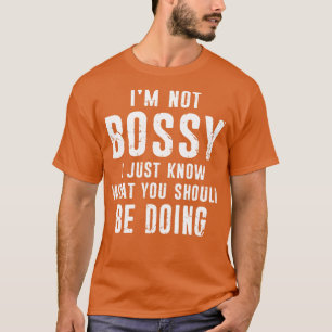 Camiseta Eu Não Sou Chefe Engraçado Do Supervisor Dis