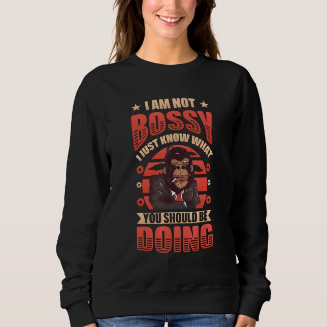 Camiseta Eu Não Sou Chefe Eu Só Sei O Que Você Deveria Esta (Frente)