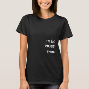 Camiseta Eu não sou como a maioria dos adolescentes dos meu