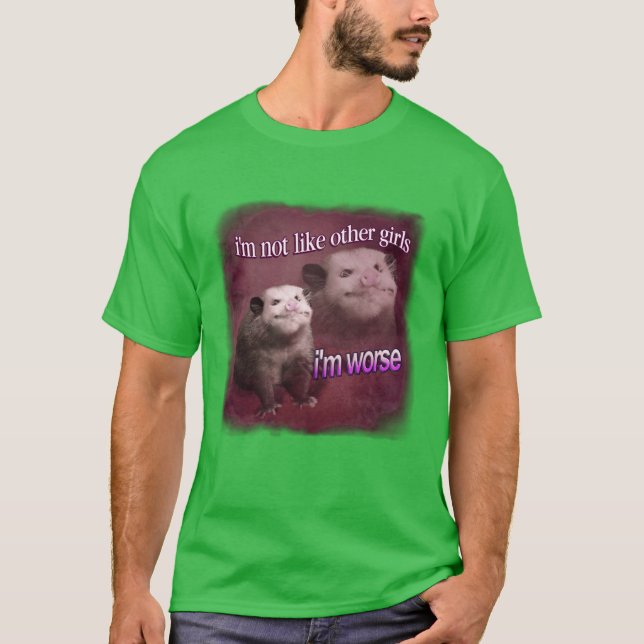 Camiseta Eu não sou como as outras garotas (Frente)