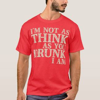 Camiseta Eu não sou como pensar