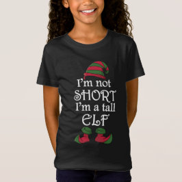 Camiseta Eu não sou Curto Sou um Elfo Alto
