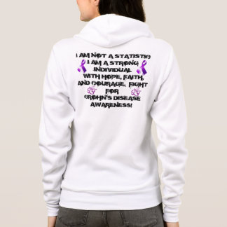 Camiseta Eu não sou HOODIE da CONSCIÊNCIA DE UM CROHN da
