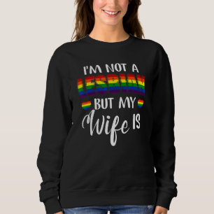 Camiseta Eu Não Sou Lésbica, Mas Minha Esposa É Lgbbbd Dive