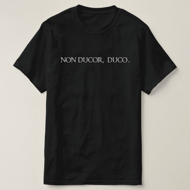 Camiseta Eu não sou liderado, eu lidero. (Frente do Design)