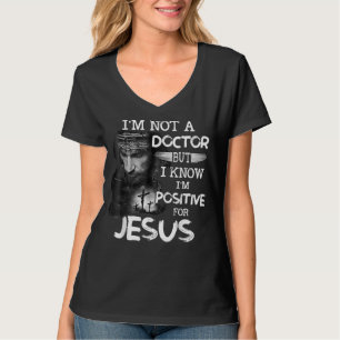Camiseta Eu não sou médico, mas sei que sou positivo por Je