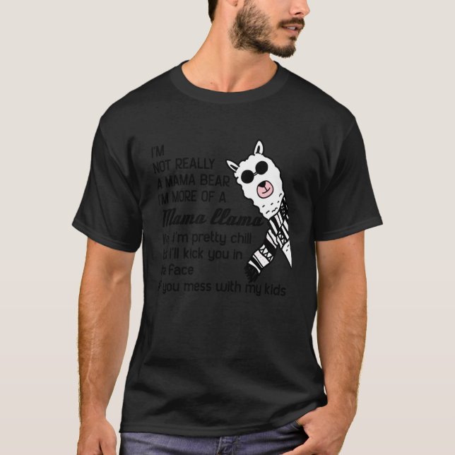 Camiseta Eu não sou mesmo um Urso da Mãe Eu sou mais uma Mã (Frente)