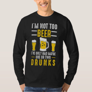 Camiseta Eu não sou muito Artesanato de cerveja Saltos de m