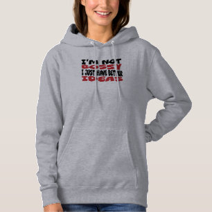 Camiseta Eu não sou muito mandão, eu só tenho ideias melhor