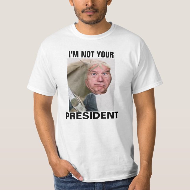 CAMISETA EU NÃO SOU O SEU PRESIDENTE (Frente)