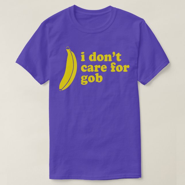 Camiseta Eu não sou para Gob Bluth Banana (Frente do Design)
