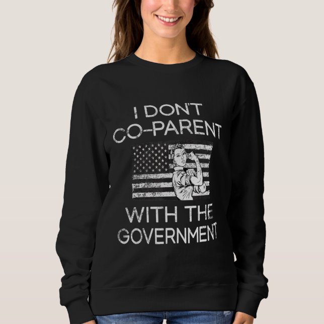 Camiseta Eu Não Sou Parente Da Parentalidade Da Governo Mãe (Frente)